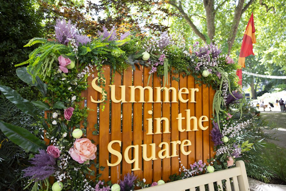 Acclaimed poet Cecilia Knapp shares how creativity can be self-care – “Summer in the Square” serves up free Wimbledon and a celebration of food, culture and community