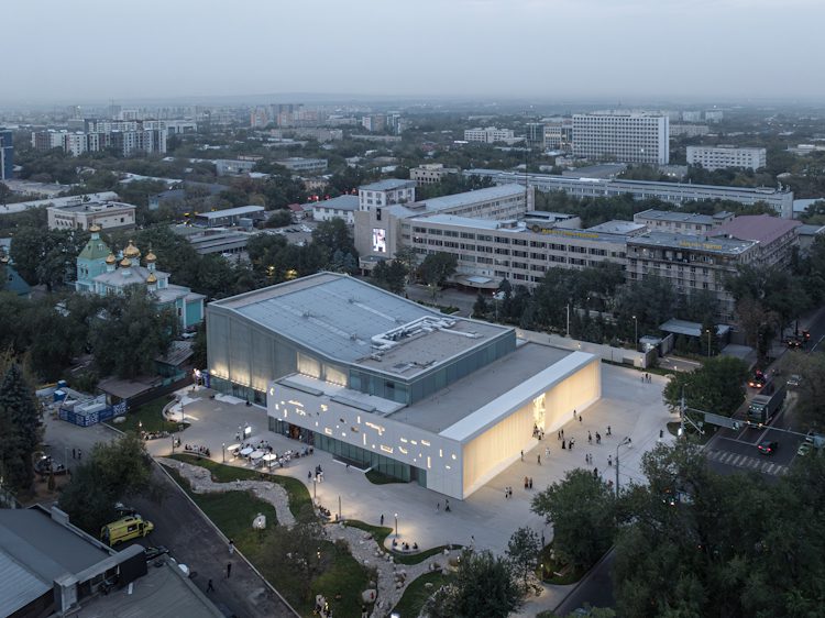 Tselinny Center, 2025. Copyright Laurian Ghinitoiu and Asif Khan Studio.