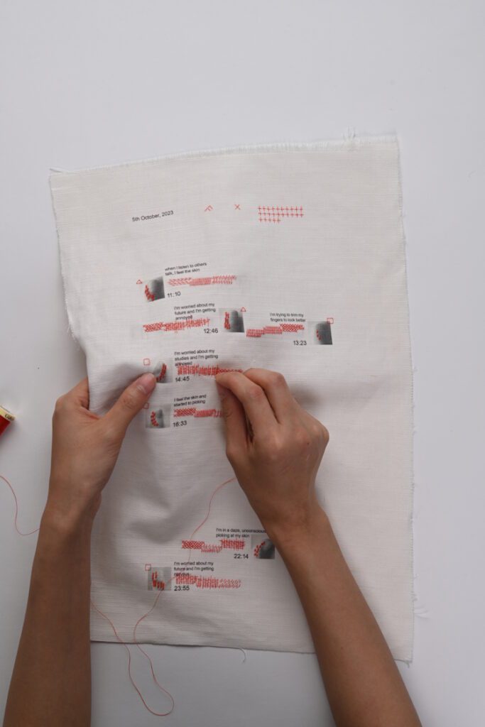 Anning Song, Scars That Speak in Silence, 2023