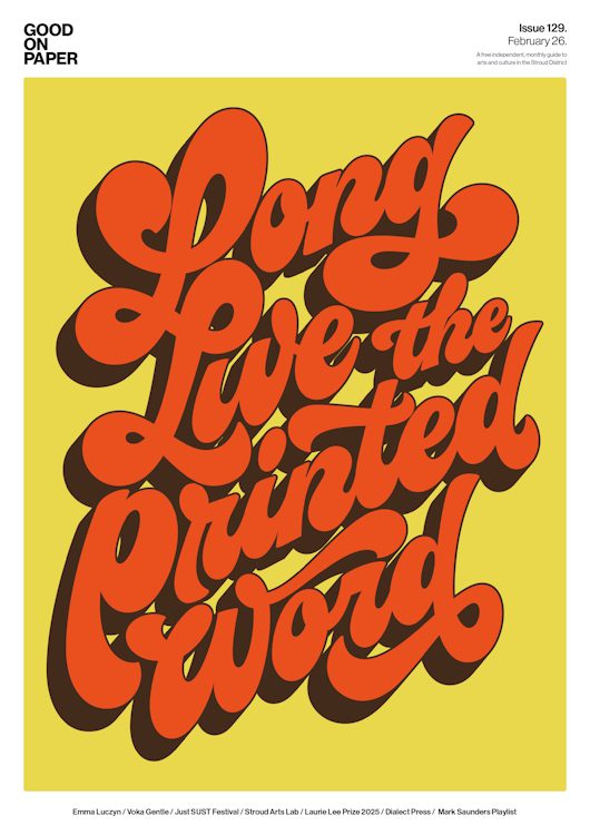 Good on Paper. Jan 2026, Design by Adam Hinks